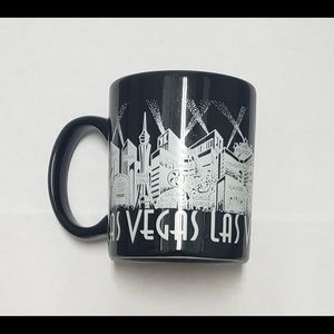 Las Vegas Black Coffee Mug 10 Onzas - tea cup